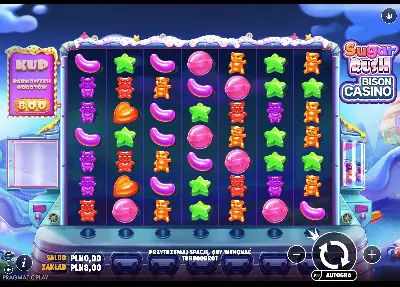 Bison Casino gra Sugar Rush Bison