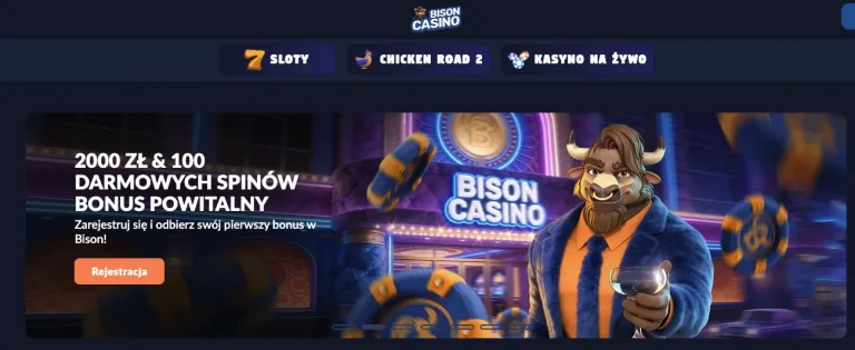 Bison Casino strona główna