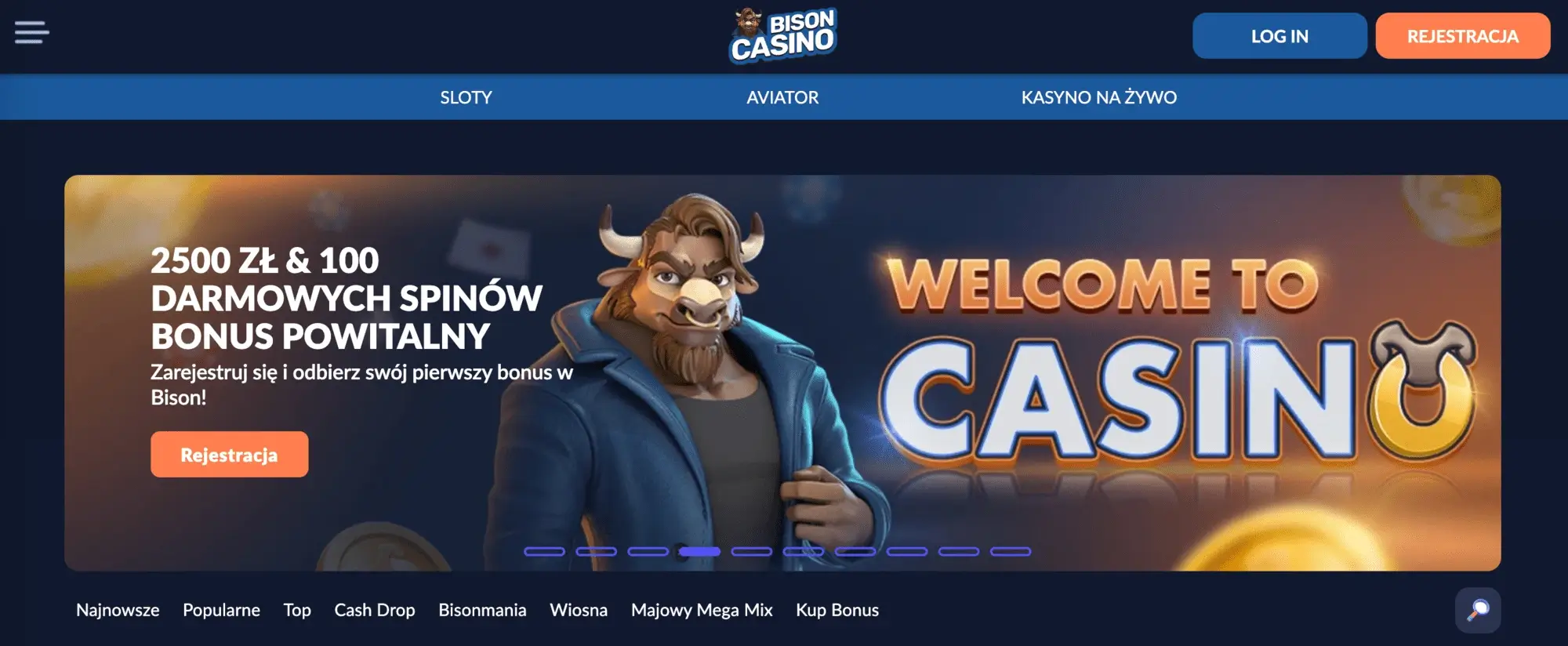 bison casino strona glowna