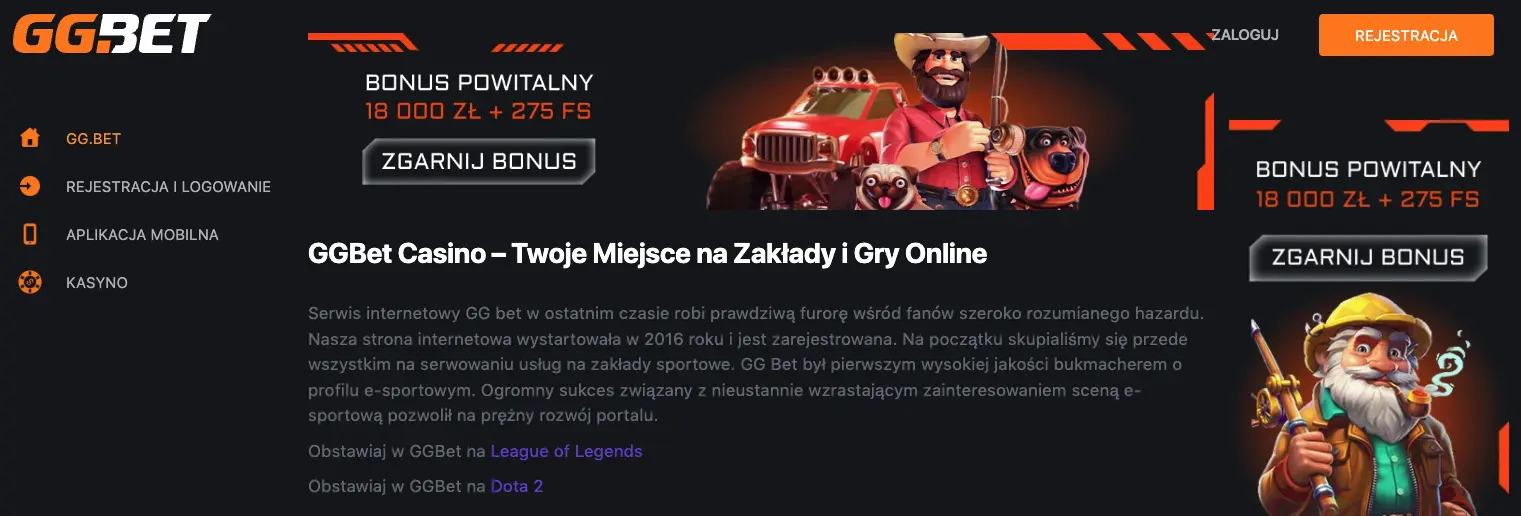 ggbet zagraniczne kasyno strona glowna