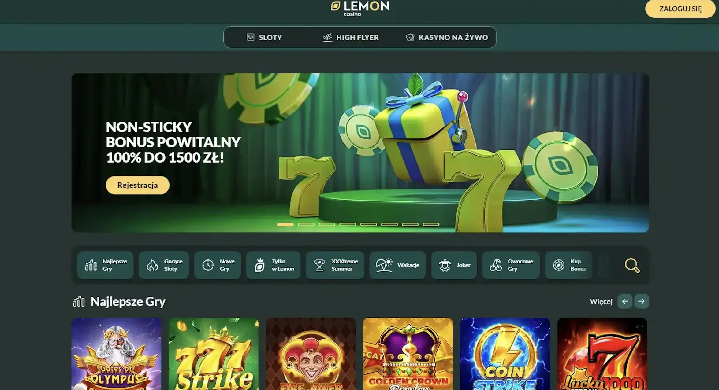 lemon casino strona glowna