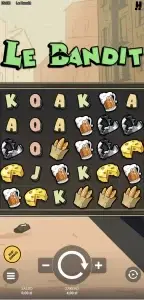 Gra Le Bandit w kasynie Tsars w wersji mobilnej